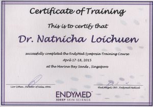 18-05-2015 Successfully completed the endymed symposia training course 18-05-2015 Successfully completed the endymed symposia training course