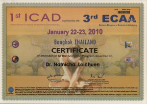 23-01-2010 Scientific Program awarded ICAD 23-01-2010 Scientific Program awarded ICAD
