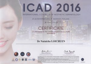 26-11-2016 ICAD INTERNATIONAL CONGRESS OF AESTHETIC DERMATOLOGY 26-11-2016 ICAD INTERNATIONAL CONGRESS OF AESTHETIC DERMATOLOGY