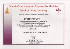 27-05-2012 conference in dermatology and aesthetid dermatology all you should know in cosmetic dermatology mae fah luang university 27-05-2012 conference in dermatology and aesthetid dermatology all you should know in cosmetic dermatology mae fah luang university